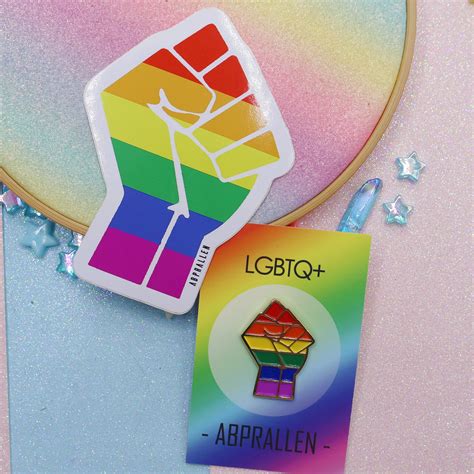 Gay Pride Enamel Pin Lgbt Pride Enamel Pin Rainbow Enamel Etsy Uk