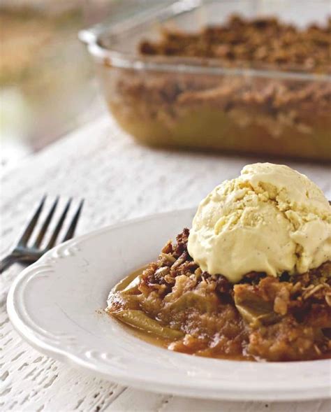 Apple Crisp Is A Sweet Crumbly Oat Topping Over Delicious Baked Apple