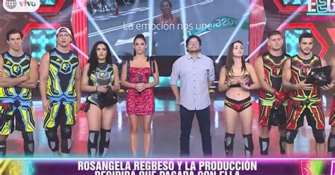 Esto Es Guerra Rosángela Espinoza Regresa A Eeg Tras Renunciar De Manera Definitiva Al Reality