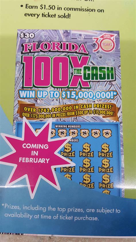 We did not find results for: Florida will soon get $30 scratch offs. : Lottery