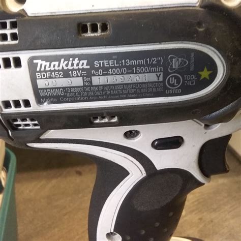 Lot Detail Makita Cordless Drill With 18v Lithium Ion Battery And Charger