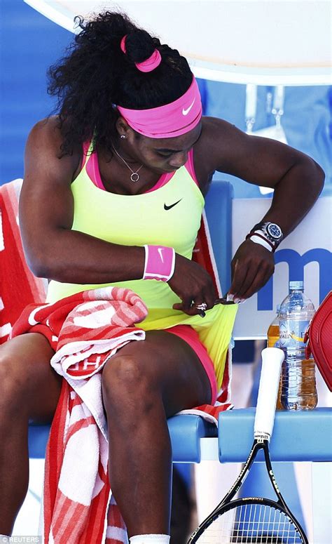 Serena Williams Cuts Label Out Of Dress During Australian Open Win