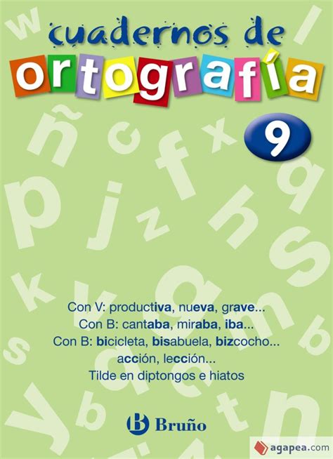 Cuaderno De Ortografia 9 Editorial BruÑo Agapea Libros Urgentes