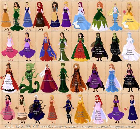 My Fairy Tale Designs Disney Fied Disney Female Characters Disney