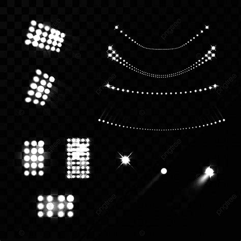 Stadium Lights Vector Hd Images Stadium Lights Lamps And Beams