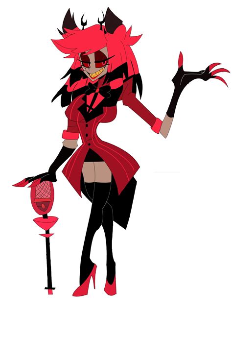 Mark Female Alastor With Extra Bust R Hazbinhotel