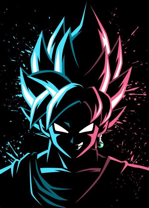Goku Blue And Black Wallpaper 4k Jutaan Gambar