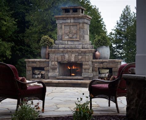 Belgard Fireplaces And Pits Outdoor Dallas Kitchens
