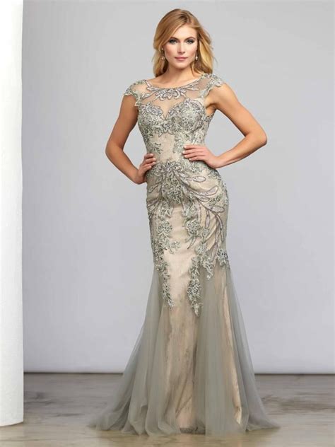 Mac duggal 93580m spring 2021 evening collection dress. Couture Dress with Lace Embellishments | Mac Duggal 78908D ...
