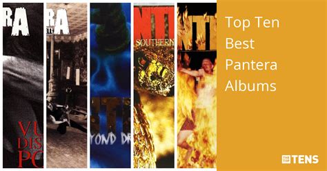 Top Ten Best Pantera Albums Thetoptens