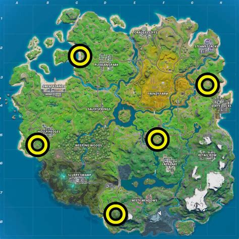 ‘fortnite Ego Outpost Locations Where To Visit 5 Different Ego