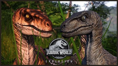 Jurassic World Evolution Velociraptor Skins Youtube