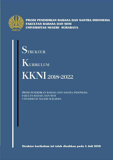 Pdf Struktur Kurikulum Kkni 2018 2022 Prodi Pendidikan Dokumentips
