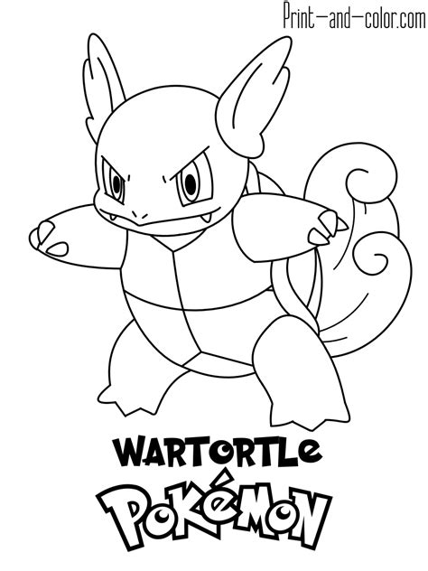 Educational fun kids coloring pages and preschool skills worksheets. Pokemon coloring pages | Print and Color.com