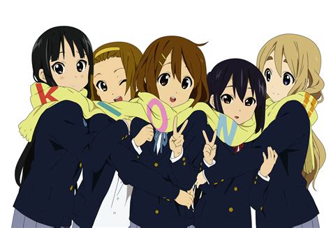 Hình Nền K On Hirasawa Yui Akiyama Mio Tainaka Ritsu Nakano Azusa Kotobuki Tsumugi