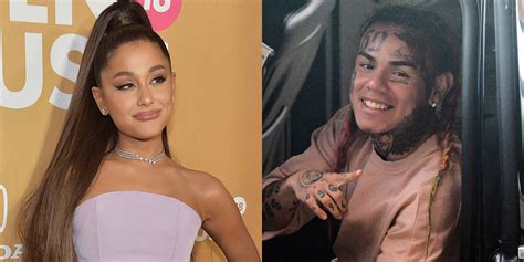 ariana grande claps back at tekashi 6ix9ine s accusations that she and justin bieber bought their