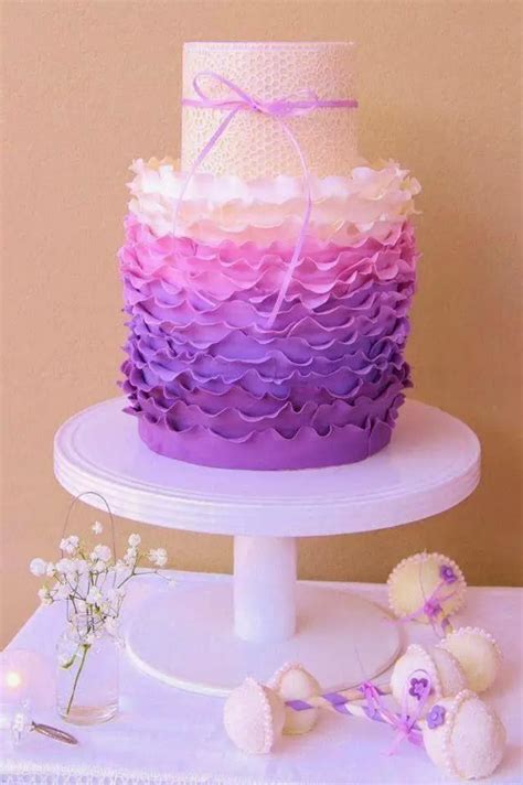 Pink And Purple Birthday Cake Ideas Thesmartcookiecook