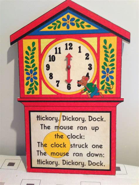 hickory dickory dock hickory dickory dock mantel clock hickory