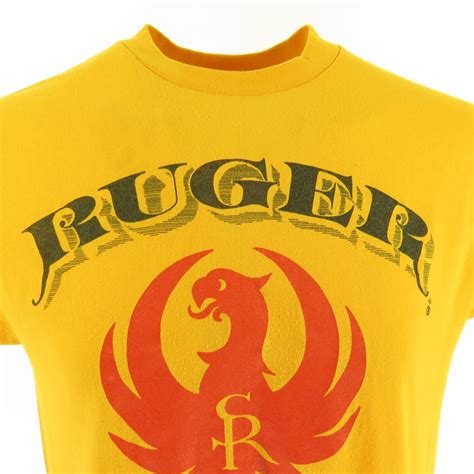 Vintage 80s Sturm Ruger Guns T Shirt Medium Old Logo Cotton Blend The