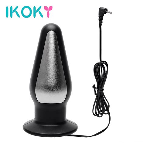 Buy Ikoky Electric Shock Big Butt Plug Prostate