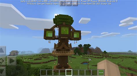 minecraft tutorial [ how to build tree house ] youtube