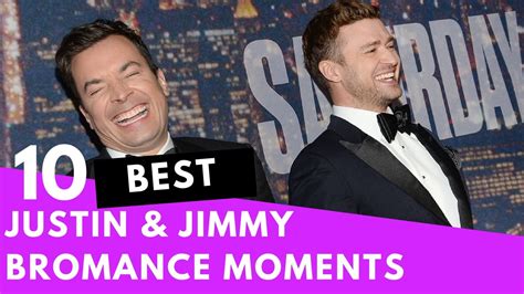 Top 10 Justin Timberlake And Jimmy Fallon Bromance Moments