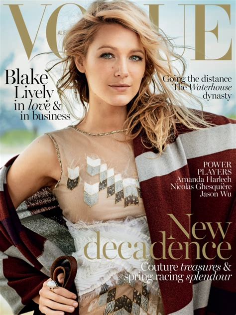 Vogue S Covers Blake Lively