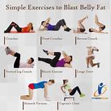 Exercises To Get Rid Of Belly Fat Pictures
