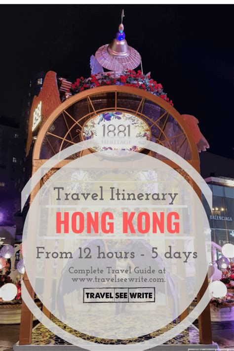 Ideal Hong Kong Itinerary From 12 Hours Layover To 5 Days In Hong Kong