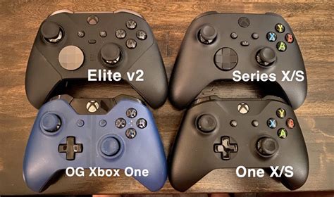 All 4 Of My Xbox Controllers Are Slightly Different Models Even Though
