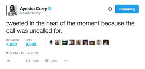 Ayesha Curry Tweets That Nba Finals Are Rigged After Steph Is Ejected From Game 6