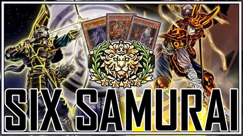 Yu Gi Oh Duel Links Six Samurai Deck Climbing To King Of Games