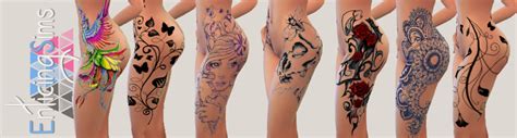 Sims 4 Ccs The Best Tattoos For Females By Enticingsims