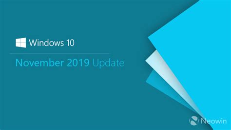 Microsoft Announces The Windows 10 November 2019 Update Confirms Final