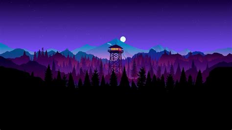 Firewatch Tower Wallpapers Wallpaper Cave