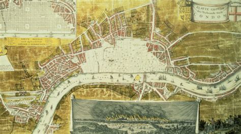 London City Plan After The Fire 1666 Marcus Willemsz Doornik As Art