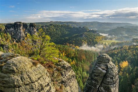 Felstürme Im Elbsandsteingebirge Bild Kaufen 71320003 Lookphotos
