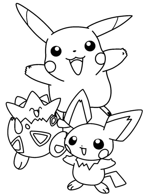 Il n'y a pas que pikachu dans la bande des pokemons ! Coloriage Pokémon - Maison Bonte : Votre Guide & Magazine ...