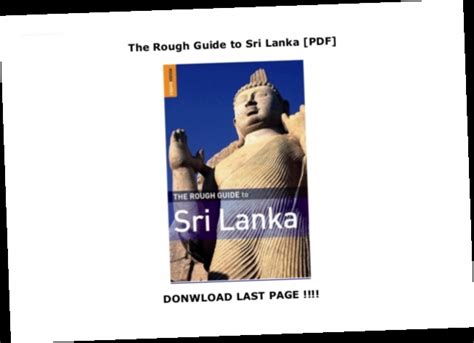 The Rough Guide To Sri Lanka Pdf Download Twitter