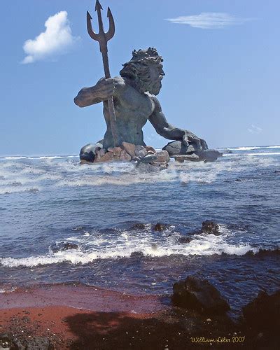 From the deep of pacific realm comes a large sea creature call pustonga. Neptune God of the Sea | William Liles | Flickr