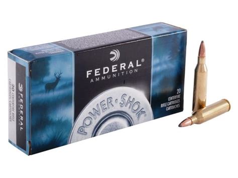 Federal Power Shok 300 Win Mag 150 Grain Soft Point 1 Box Of 20 Rounds