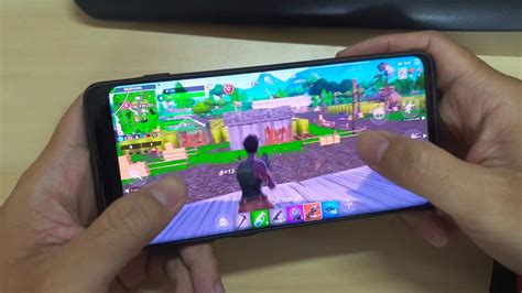 Test Game Fortnite On Samsung Galaxy S10 Plus Youtube