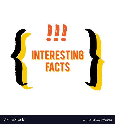 Interesting Facts Speech Bubble Icons Fun Fact Vector Image