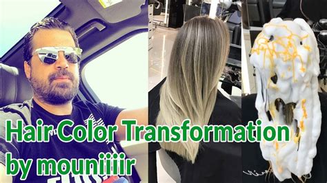 Hair Color Transformation By Mouniiiir 12 Youtube