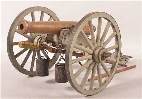Vintage Civil War Style Miniature Working Cannon
