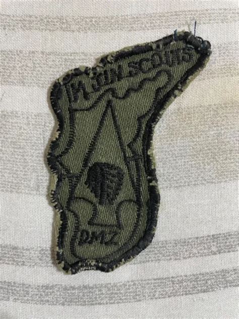 2nd Infantry Division Imjin Scouts Sub Dued Pocket Patch 999 Picclick