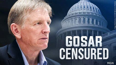 The Censure Of Rep Paul Gosar Was Stunning Tv An Extraordinary