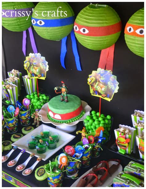 Ninja Turtles Birthday Party Turtle Birthday Parties Teenage Mutant