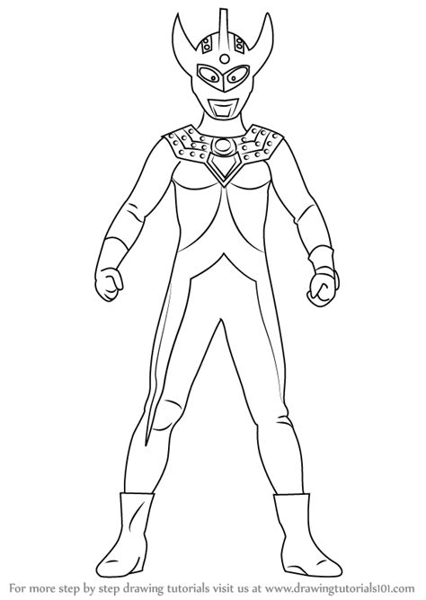 Gambar Mewarnai Ultramen : Ultraman Zero Ultra Seven Ultraman Belial