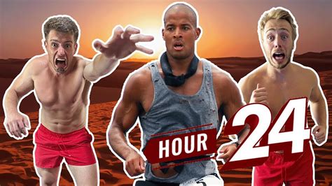 We Trained Like David Goggins For 24 Hours 5000 Calories Burned